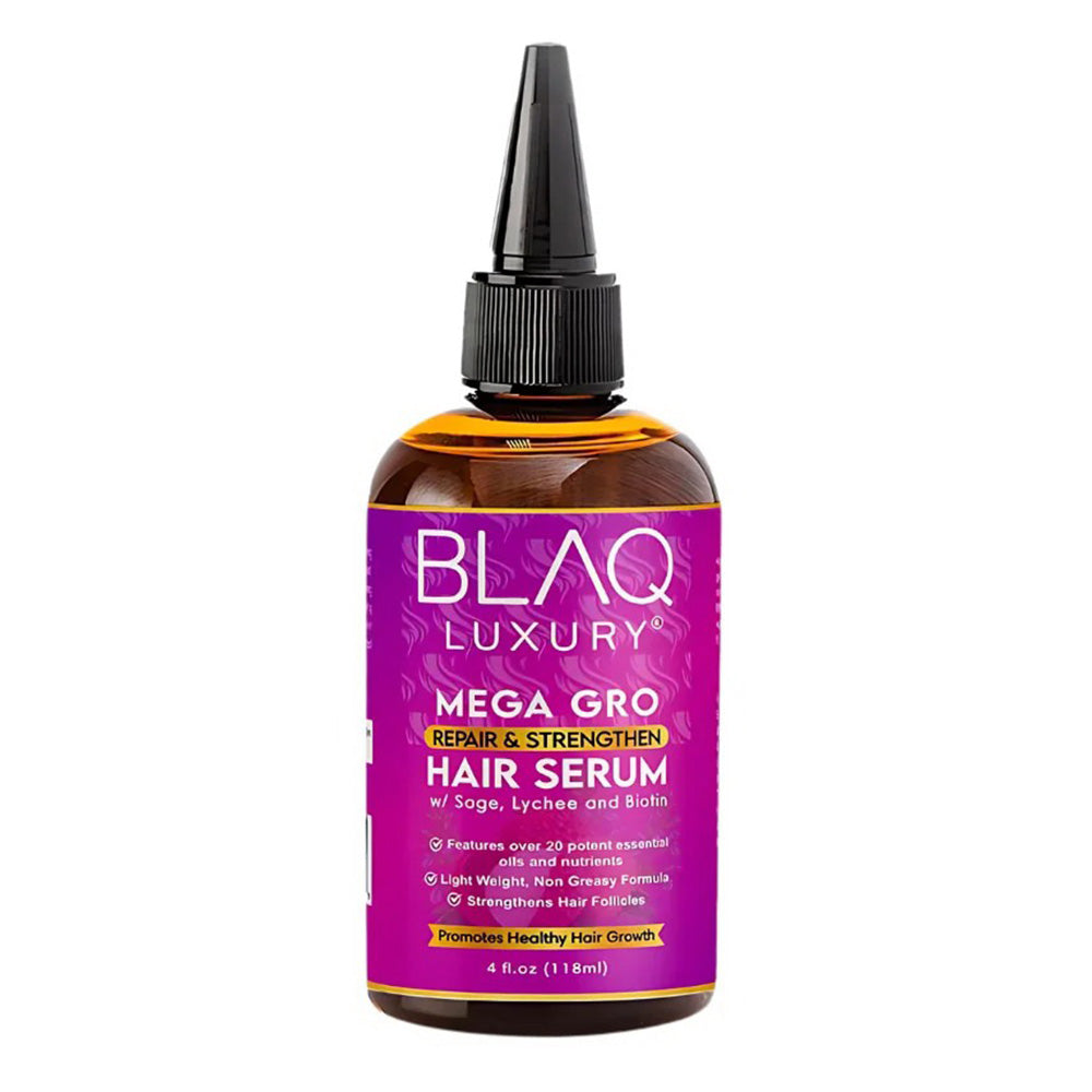 Blaq Luxury Sage And Lychee Lightweight Hair Serum 4Oz (118ml)